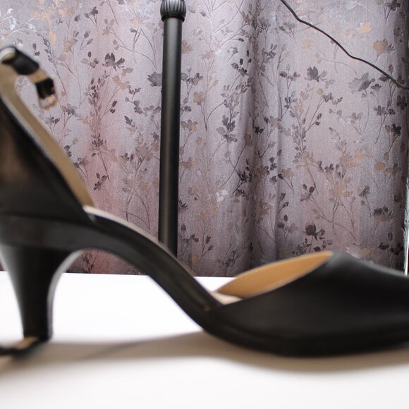 Pashion Women’s Convertible Heels & Flats Size 9 Black 2-in-1 Versatile Shoes - Picture 9 of 13